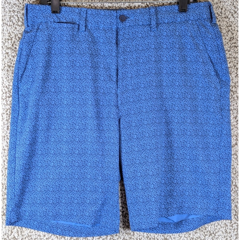 Jack Nicklaus Golden Bear Golf Shorts Men's Size 33 (Tag 34) Blue All Over Print